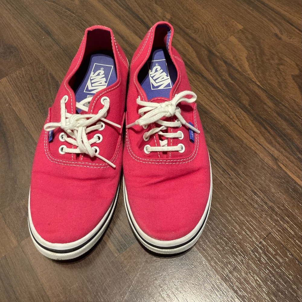 Deep Pink Vans